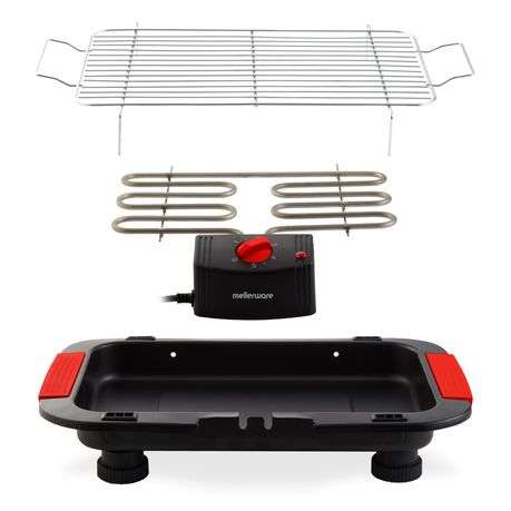 Mellerware - Grill Variable Temperature Control Black 2000W "Grill Master" - Mellerware - Grill V...