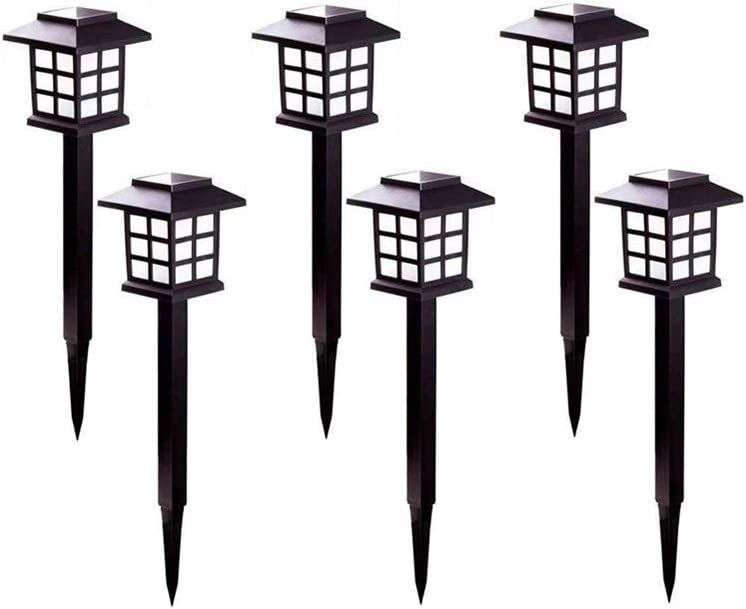 Solar Garden Outdoor Lawn Lights (6 Piece)