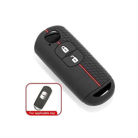 Protective Silicone Key Cover Fob Case for Mazda 2 Button