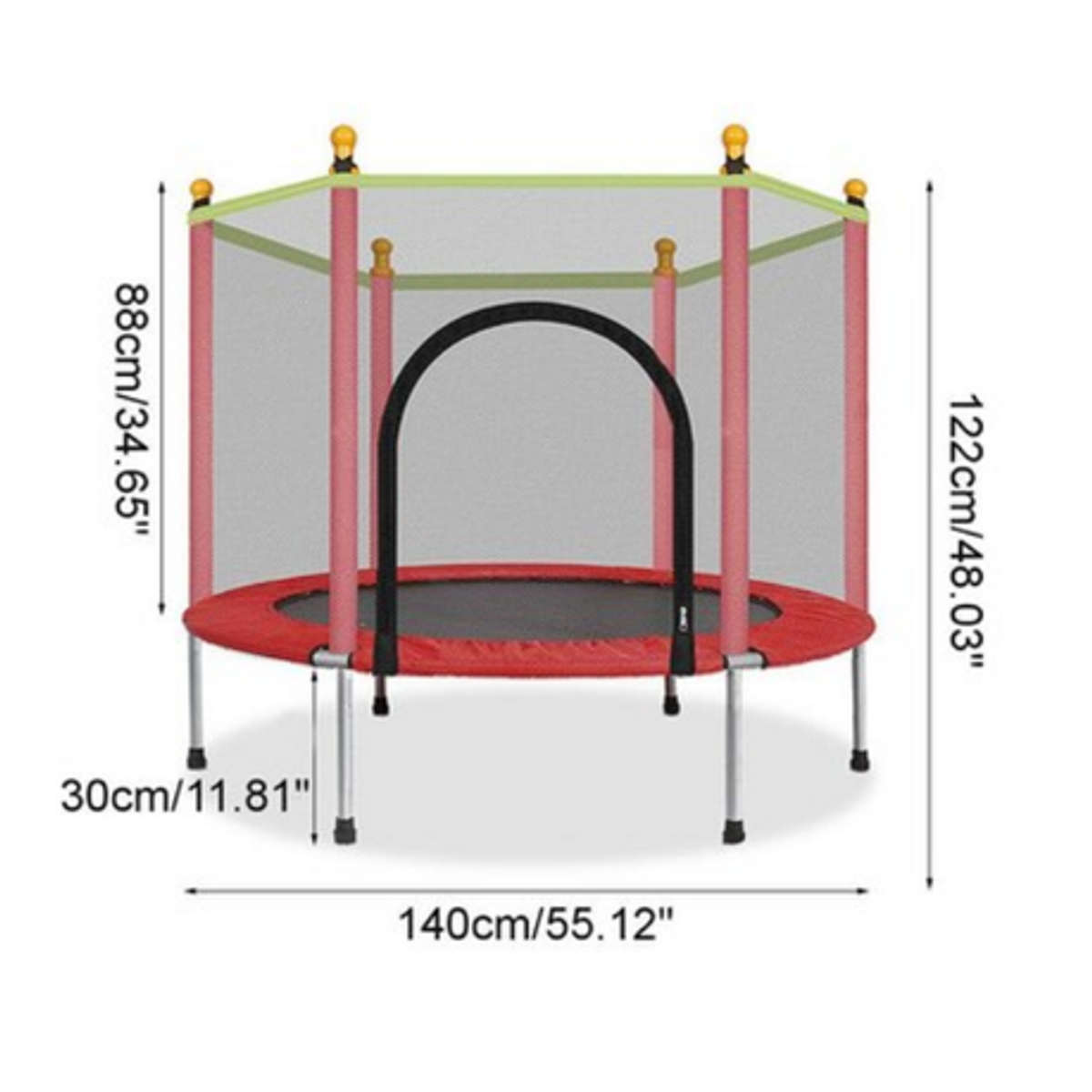 BounceWave Trampoline 4.5ft-Jeronimo