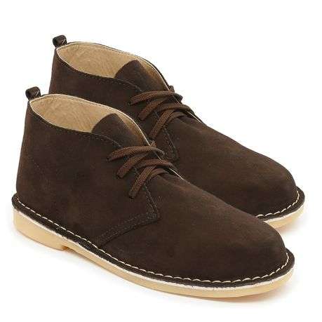 Bata - Men's Safari Boot Brown - UK 8 - Bata - Men's Safari Boot Brown - UK 8