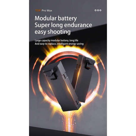 P18 - Triple Camera Quadcopter Drone With GPS HD Aerial Photography - Black