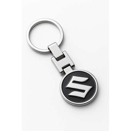 Suzuki Premium Metal Key Ring - Elegant Stainless Steel Keychain for Car