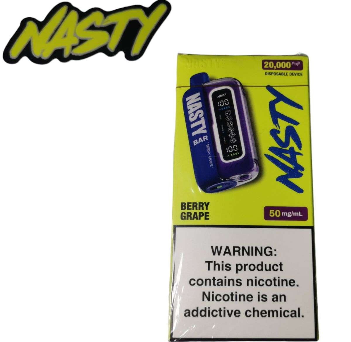 NASTY BERRY GRAPE 20 000 PUFFS