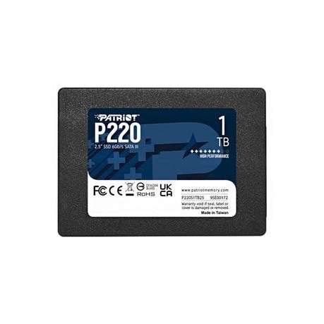 Patriot - P220 1TB 2.5 SSD - Patriot - P220 1TB 2.5 SSD