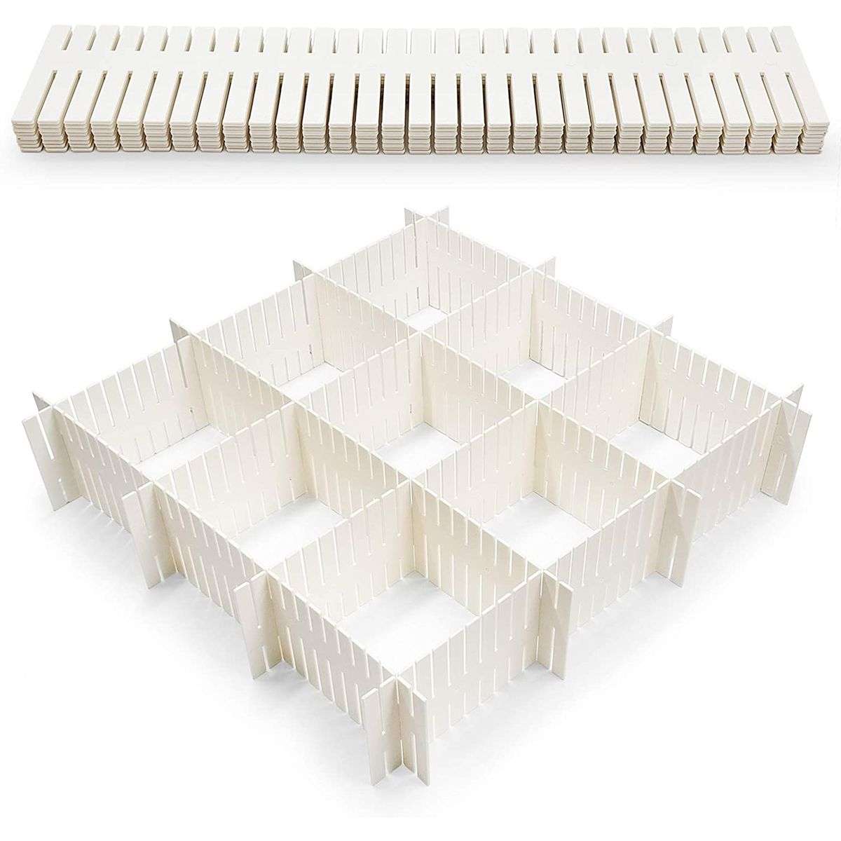 Home Guru Smart Storage Draw Dividers (8 Pieces)