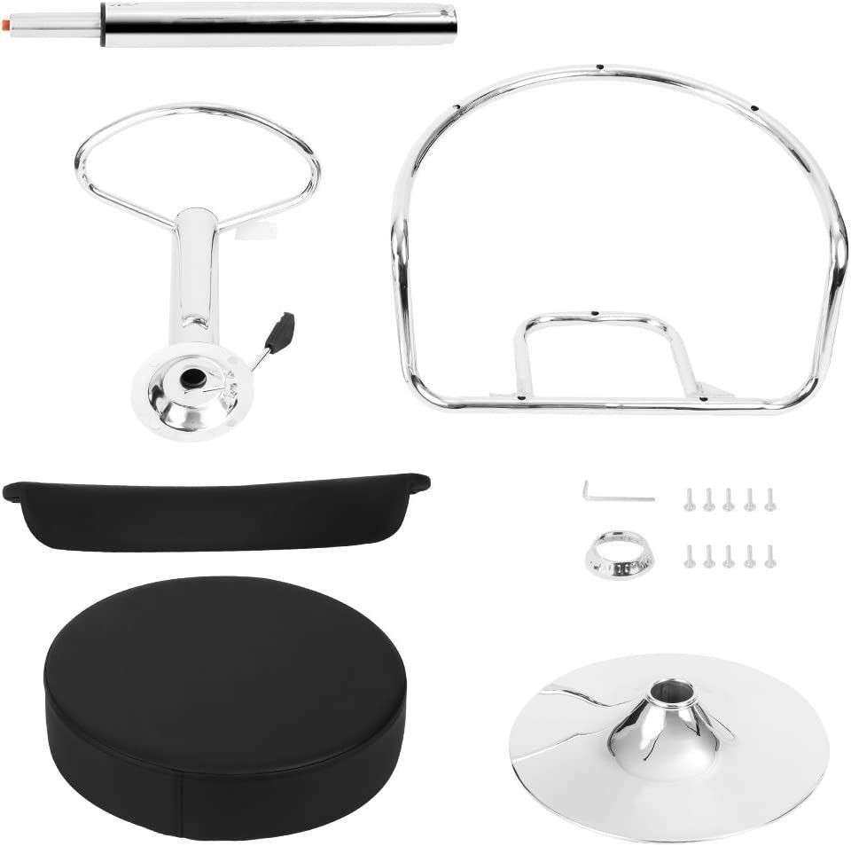 Chrome Base Bar Stools - Set of 2