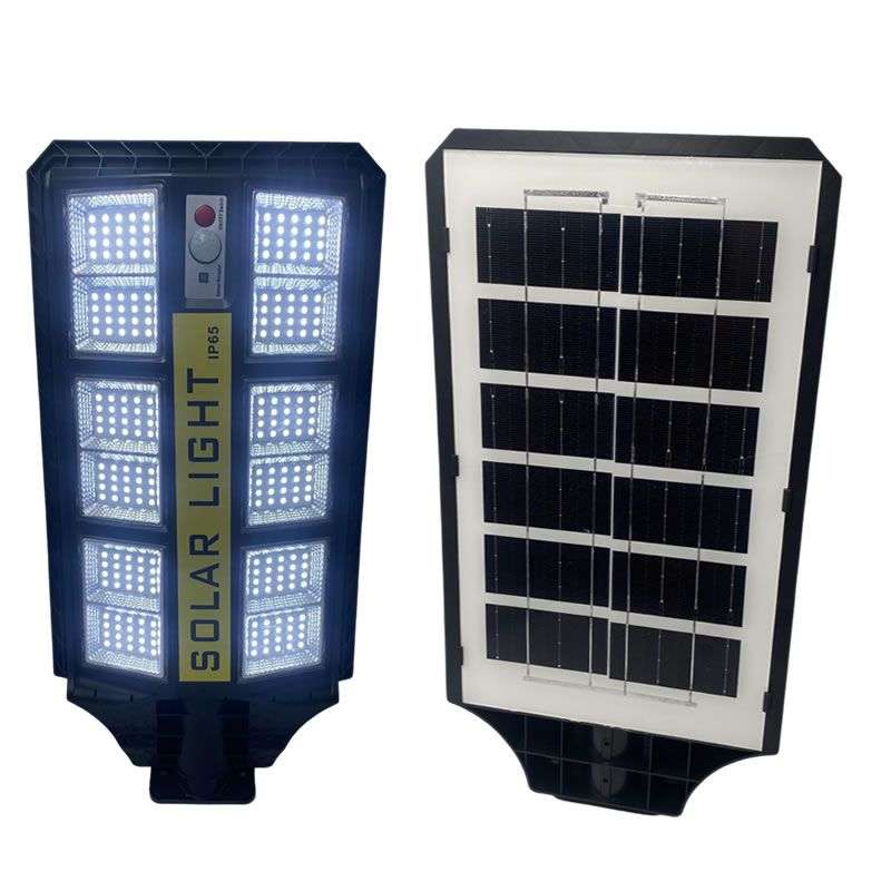 300W Solar Sensor Street Light with Remote Control & Pole Motion Sensor [240 LEDs] **SUPER BRIGHT**