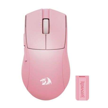 Redragon - M916 PRO 26000DPI 5-Button Wireless Gaming Mouse - Black - Pink - Redragon - M916 PRO ...