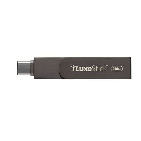 Patriot - iLuxe Stick C 256GB USB 3.2 GEN 1 Type C + Lightning Flash Drive - Black - Patriot - iL...