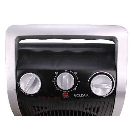 Goldair 2000W Adjustable Space Fan Heater with Timer (PLEASE READ DESCRIPTION)