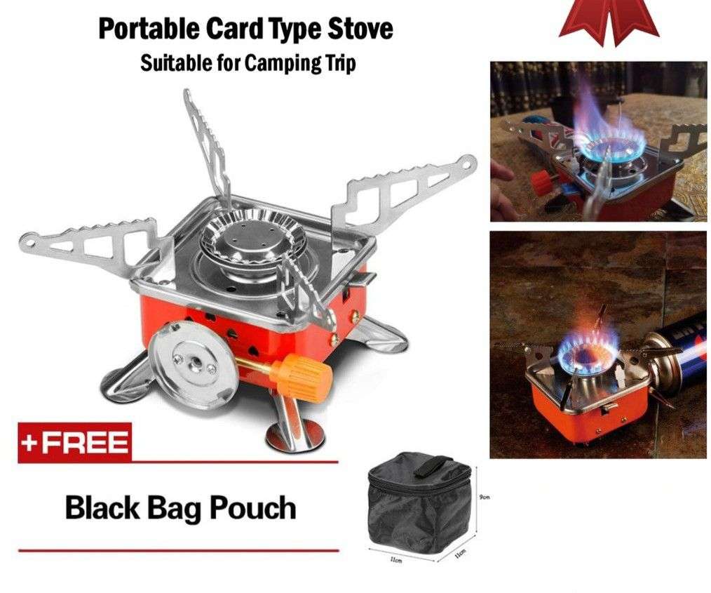 Portable Card Type Stove - ideal for Camping & outdoors