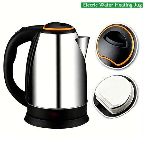 Stainless Steel Electric Kettle | 2L Capacity