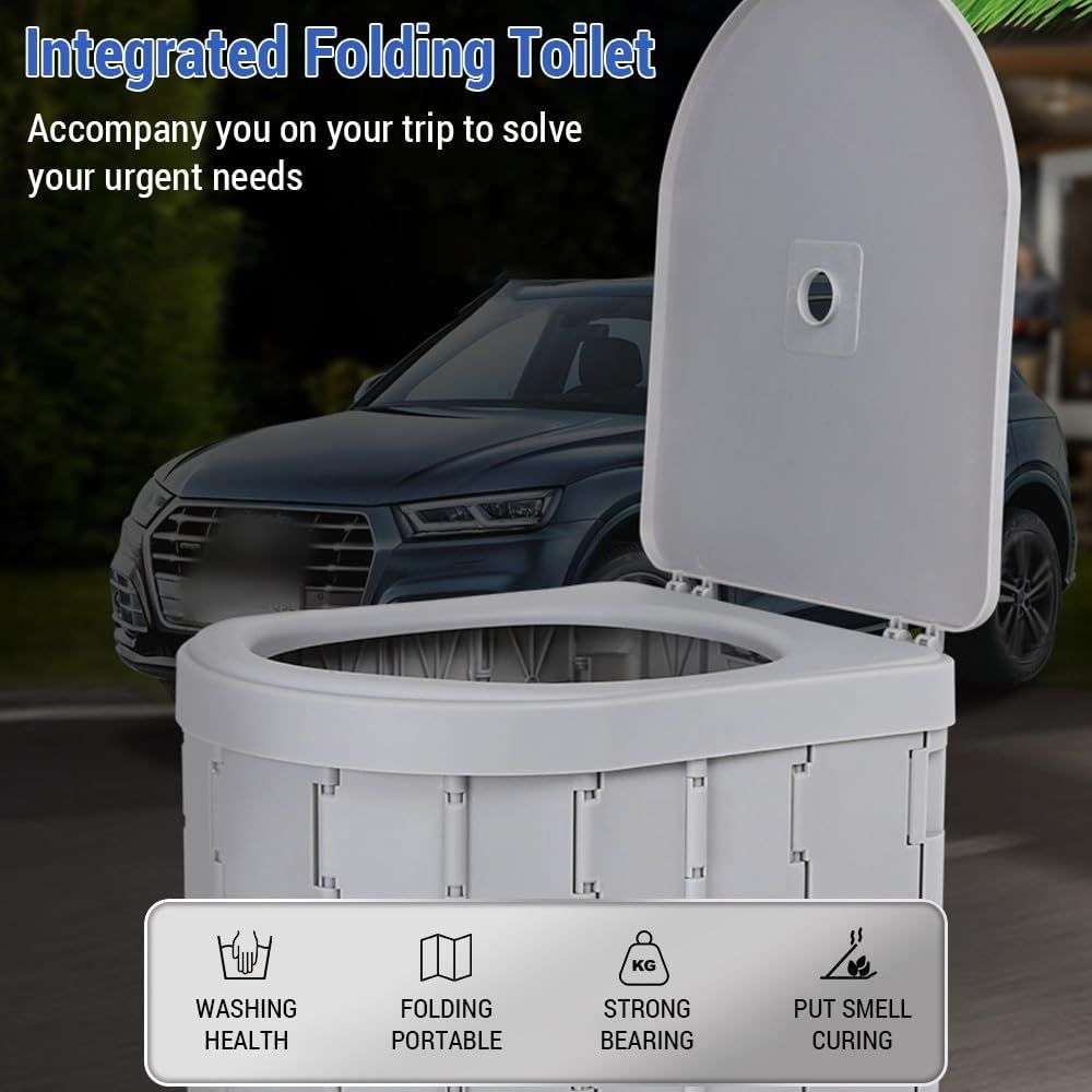 Portable Camping Handy Foldable Toilet for Travel