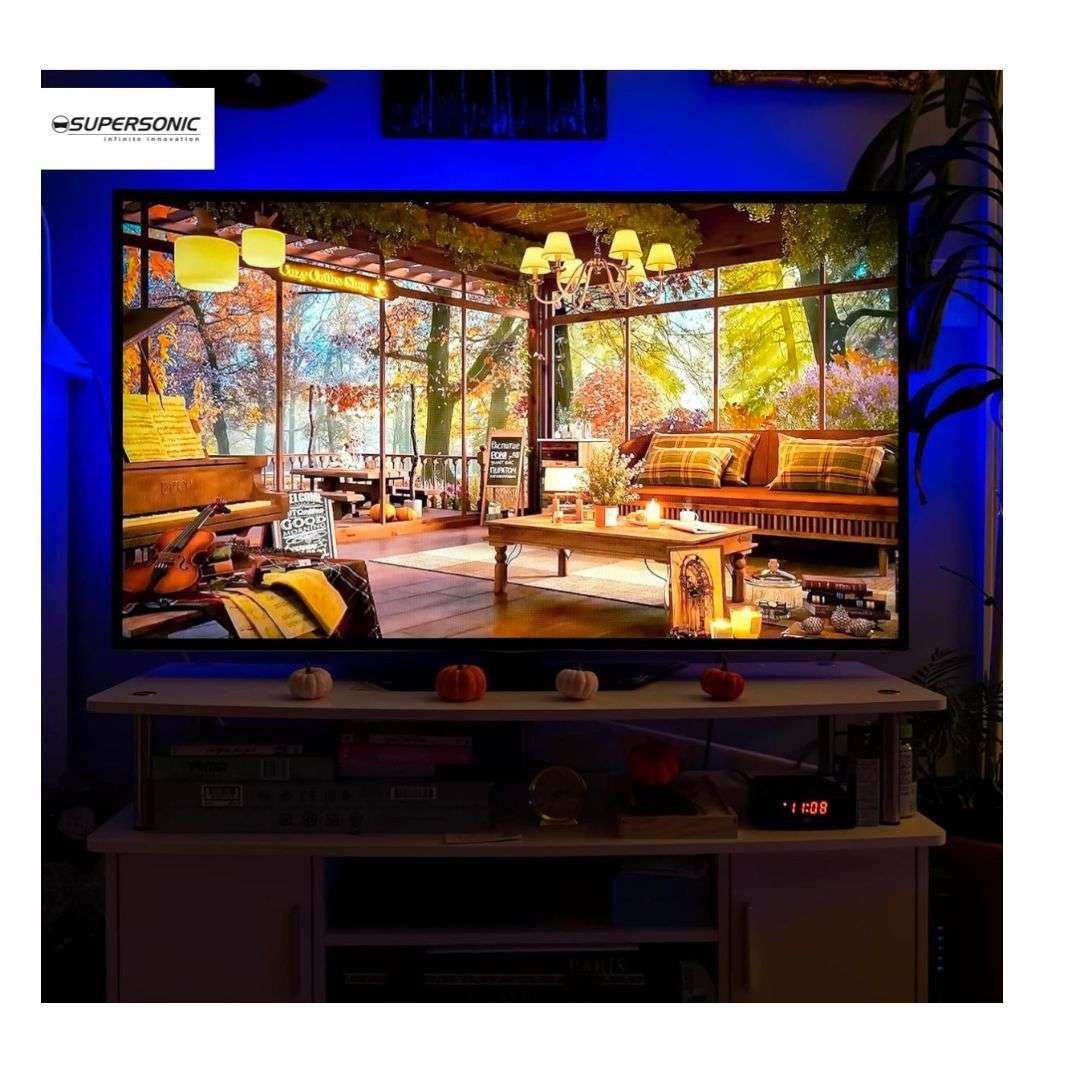 Supersonic 32" HD Ready LED TV with Digital Tuner (DVB-T2) + Dynamic Sound