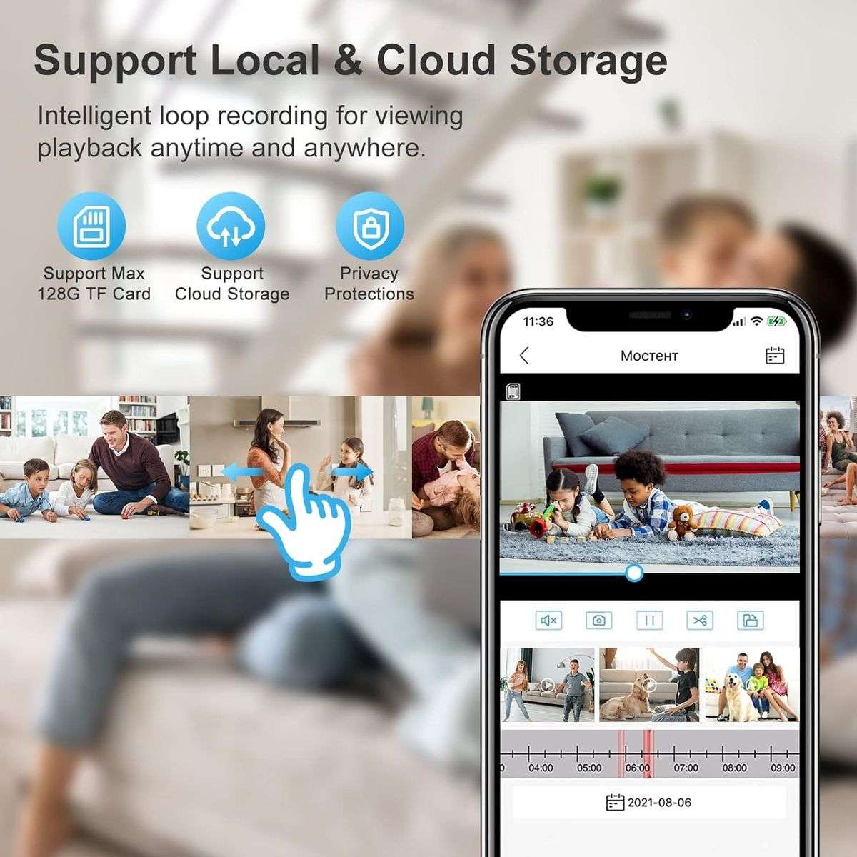 Loveday 5K HD Light Bulb Security Wi-Fi Surveillance Camera