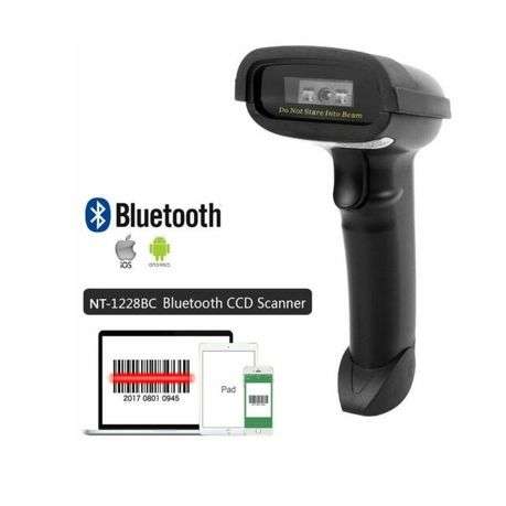 Bluetooth Wireless High Speed Barcode Scanner : Rechargeable Cable Free Convenience
