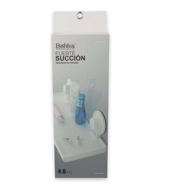 Bathroom Wall Mount Shelf With Suction cup