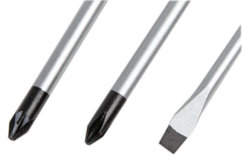 Duratool (D03442) Screwdriver Set, Long, 3 Piece