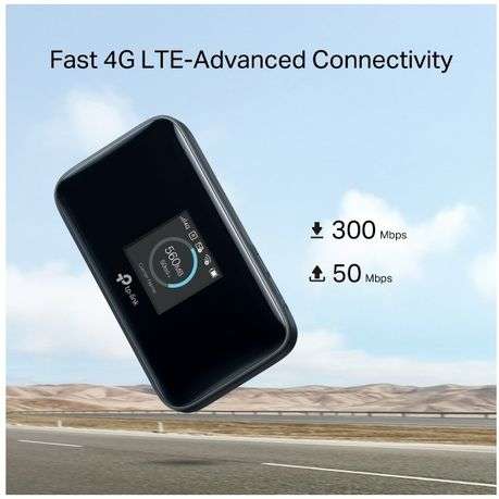 Tp-Link - M7450 300Mbps is a high speed LTE-Advanced Mobile Wi-Fi router - Tp-Link - M7450 300Mbp...
