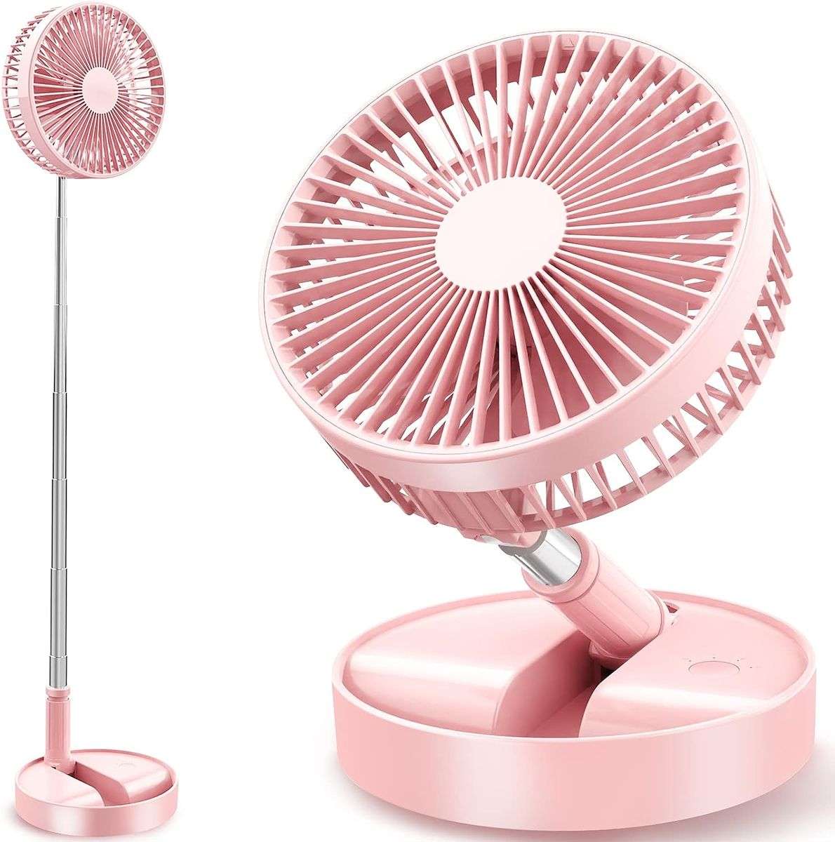 Rechargeable Extendable Folding Fan