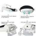 3 LED Helmet Magnifier