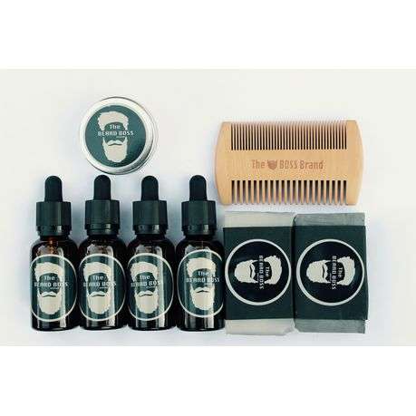The Beard Boss Brand Full House Beard Care Kit