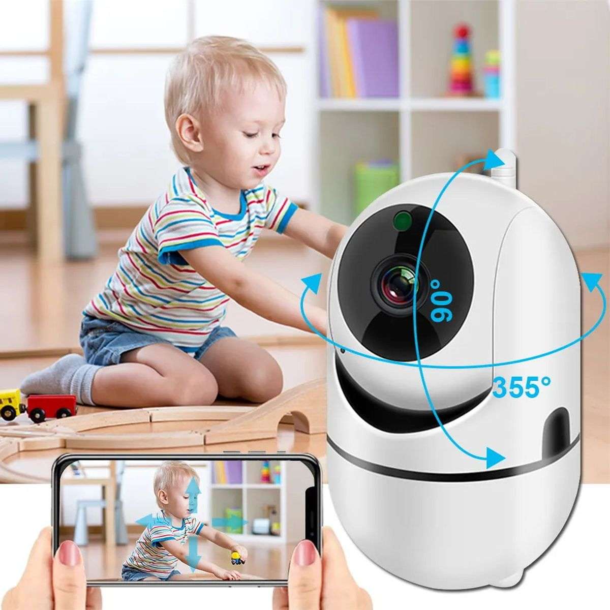 Intelli Minion Nanny Home & Office Wireless Security HD Camera