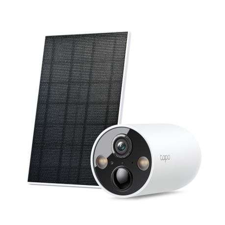 Tp-Link - Tapo C425KIT Smart Wire-Free Security Camera With Solar Panel Combo - Tp-Link - Tapo C4...