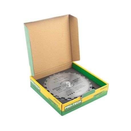 Pro-Tech - Dado Set - 230mm x 15.88 x 24T 4 x 1/8" 3/32"1/16" Chip 27.5mm - Pro-Tech - Dado Set -...