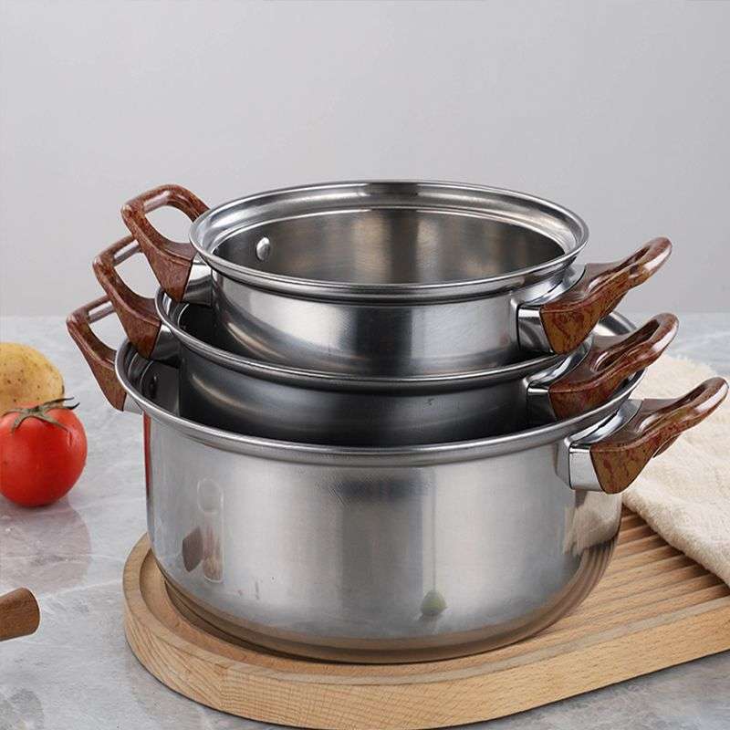 12 Piece Premium Stainless Steel Cookware Set