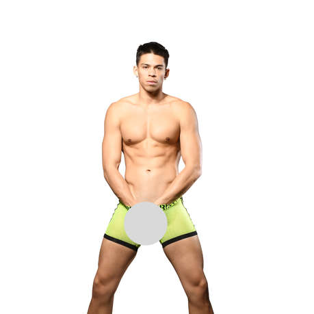Andrew Christian - Vivid Mesh Boxer w/ Almost Naked