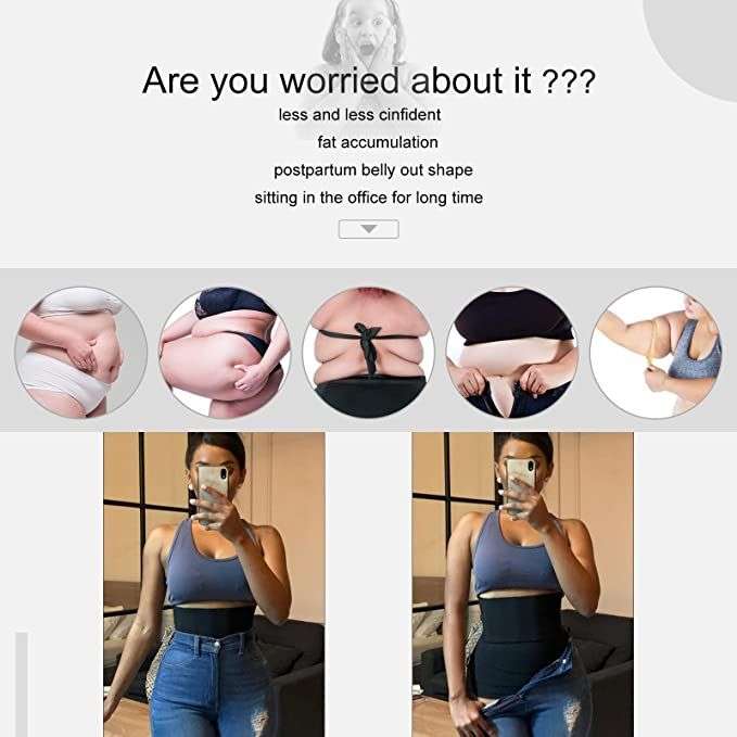 Premium Bandage Waist Trainer Belt for Tummy Wrap - 5m