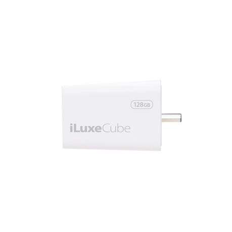 Patriot - iLuxe Cube 128GB Type-C Smart Backup Solution - White - Patriot - iLuxe Cube 128GB Type...