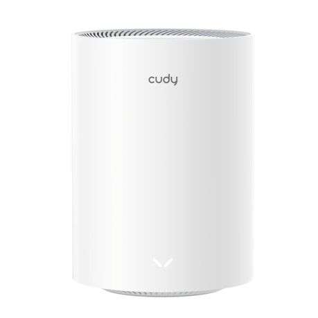 Cudy - AX3000 Wi-Fi 6 Mesh Kit 1 Pack - White - Cudy - AX3000 Wi-Fi 6 Mesh Kit 1 Pack - White