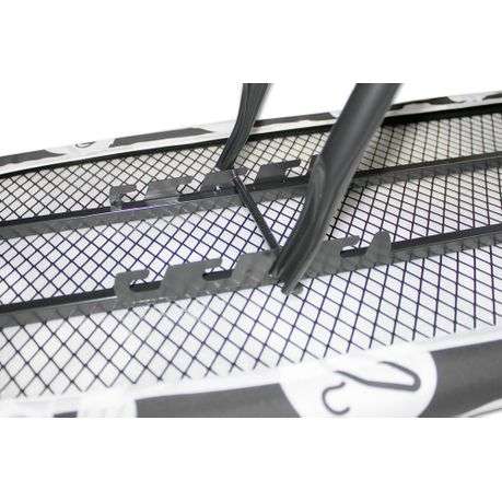 130x34cm Adjustable 4 Leg Steel Mesh Ironing Board with Rest - Brown (PLEASE READ DESCRIPTION)