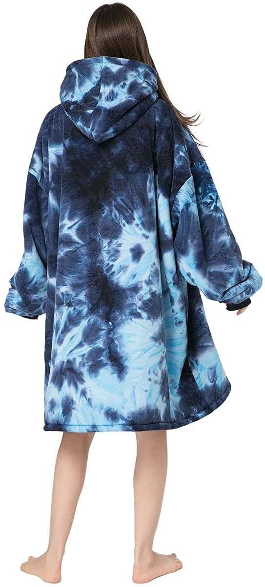 Tie Dye Giant Huggle Hoodie