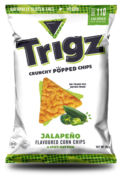 Trigz Crunchy Popped Chips - Mixed Bag (40 x 28g)