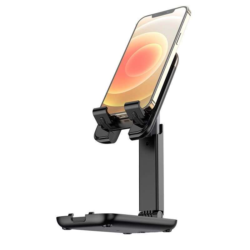 Hoco `S28` Folding Desktop Stand For 4.7-14 Inches Mobile Devices - Black