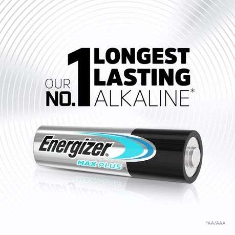 Energizer - 1.5v MAX Plus Alkaline AAA Battery Card 4 - Energizer - 1.5v MAX Plus Alkaline AAA Ba...