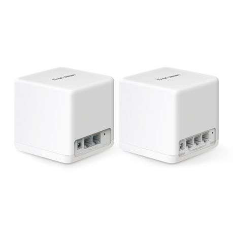 Mercusys - Halo H60X(2-pack) AX1500 Whole Home Mesh WiFi 6 System - Mercusys - Halo H60X(2-pack) ...