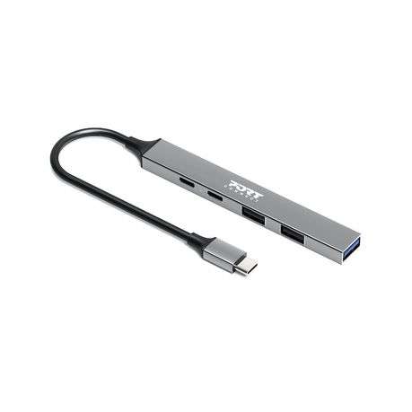 Port - USB Type-C Hub 4 x USB + 1 x Charging Port - Port - USB Type-C Hub 4 x USB + 1 x Charging ...
