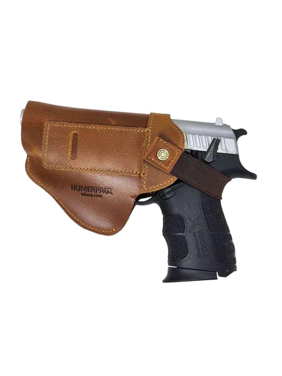 Universal Leather Holster - Left or Right Hand Changeable Clip