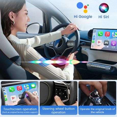Easy-Connect Wireless CarPlay and Android Auto Adapter - Mini