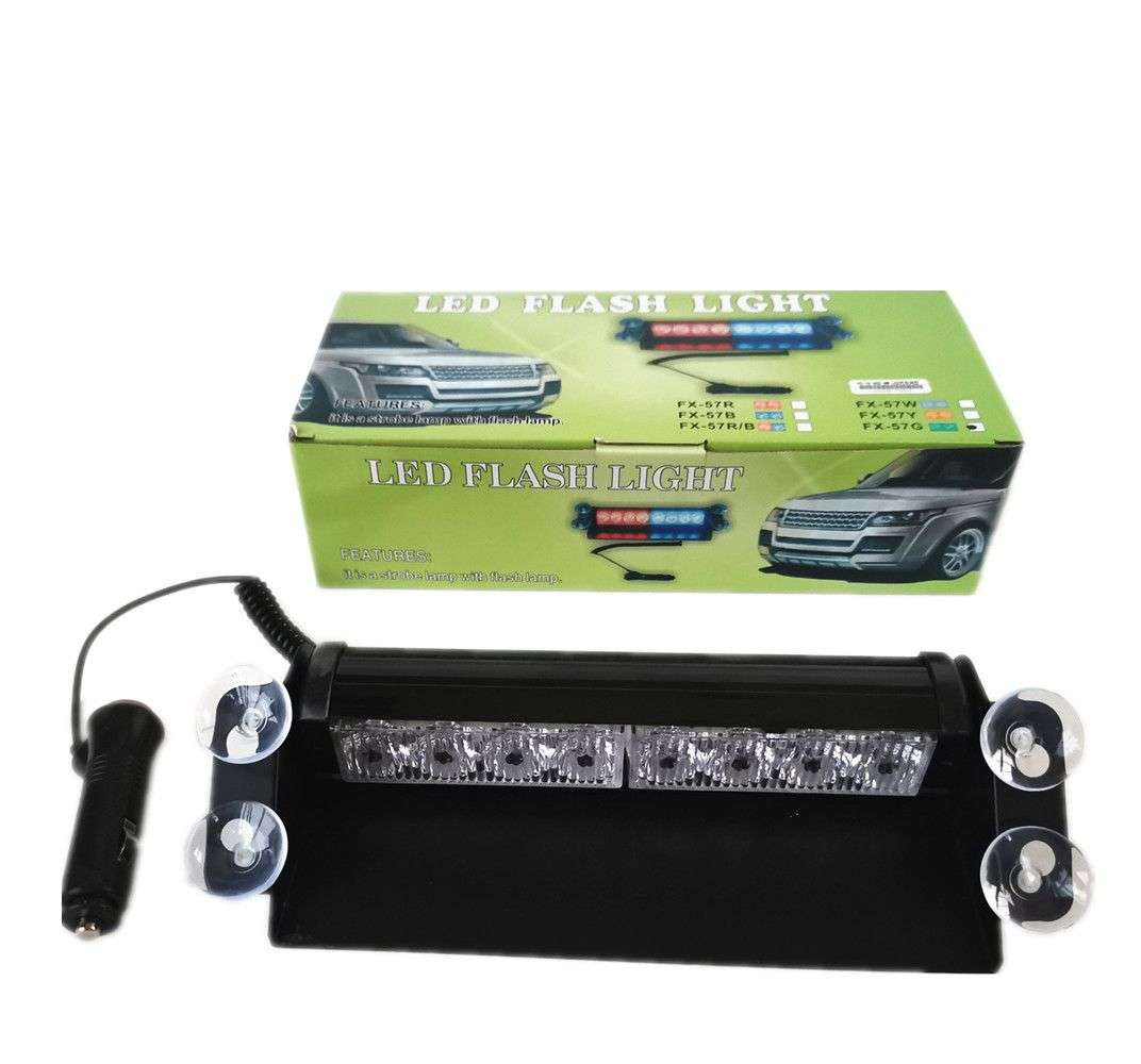 Dash Mount Emergency Strobe Light - Dash Strobe Light Flashing Light *8LED