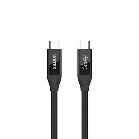 Unitek - USB 4-IF Certified 100W PD Fast Charging Cable 8K@60Hz 40Gbps 0.8m - Unitek - USB 4-IF C...