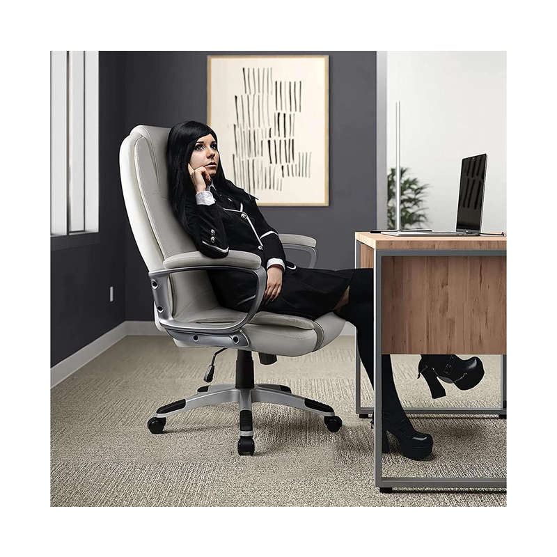 Adjustable Executive Leather Chair With Arms 8899L