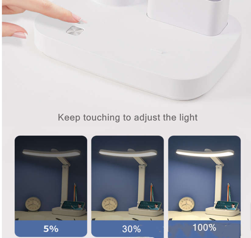 Rechargeable Double Mode Eye Reading Desk Lamp