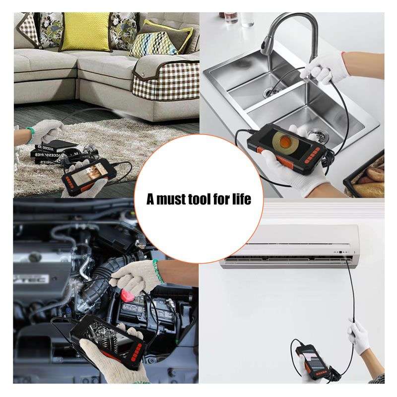 INSKAM 4.3" IPS LCD Screen Industrial 5M Endoscope