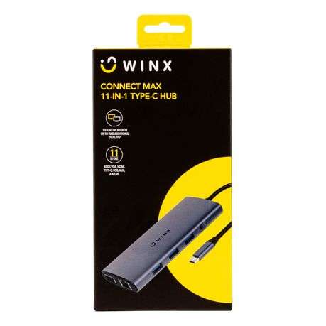 WINX CONNECT MAX 11-in-1 Type-C Hub - WINX CONNECT MAX 11-in-1 Type-C Hub
